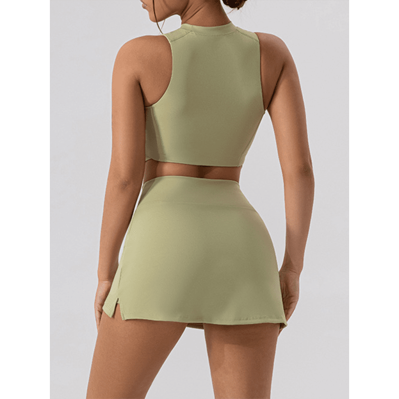 2-piece-seamless-sports-skirt-set-with-vestsmiling-maria---everything-for-women-34688040