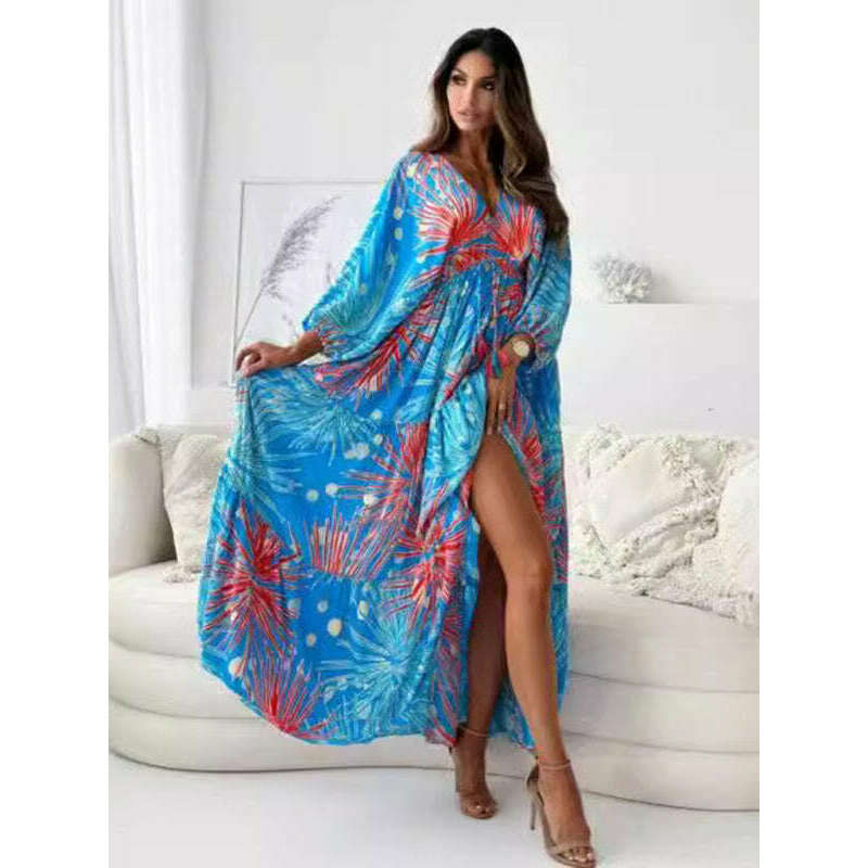 deep-v-multicolor-slit-maxi-dresssmiling-maria---everything-for-women-34668921