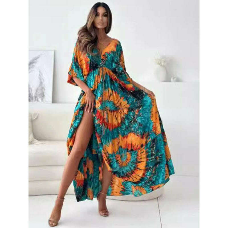 deep-v-multicolor-slit-maxi-dresssmiling-maria---everything-for-women-34668933