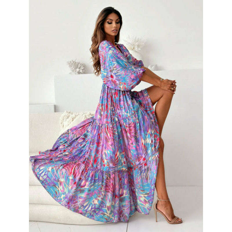 deep-v-multicolor-slit-maxi-dresssmiling-maria---everything-for-women-34668905