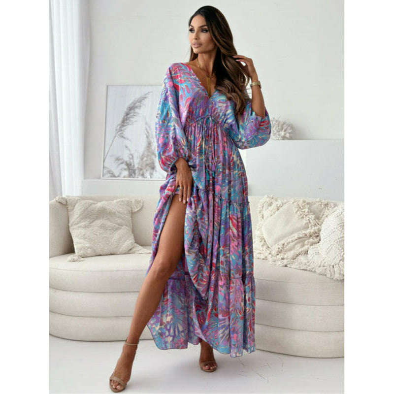 deep-v-multicolor-slit-maxi-dresssmiling-maria---everything-for-women-34668908