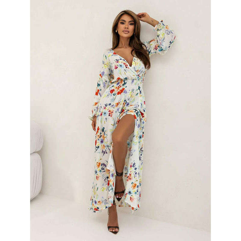 womens-v-neck-slit-long-sleeve-maxi-dresssmiling-maria---everything-for-women-34669541