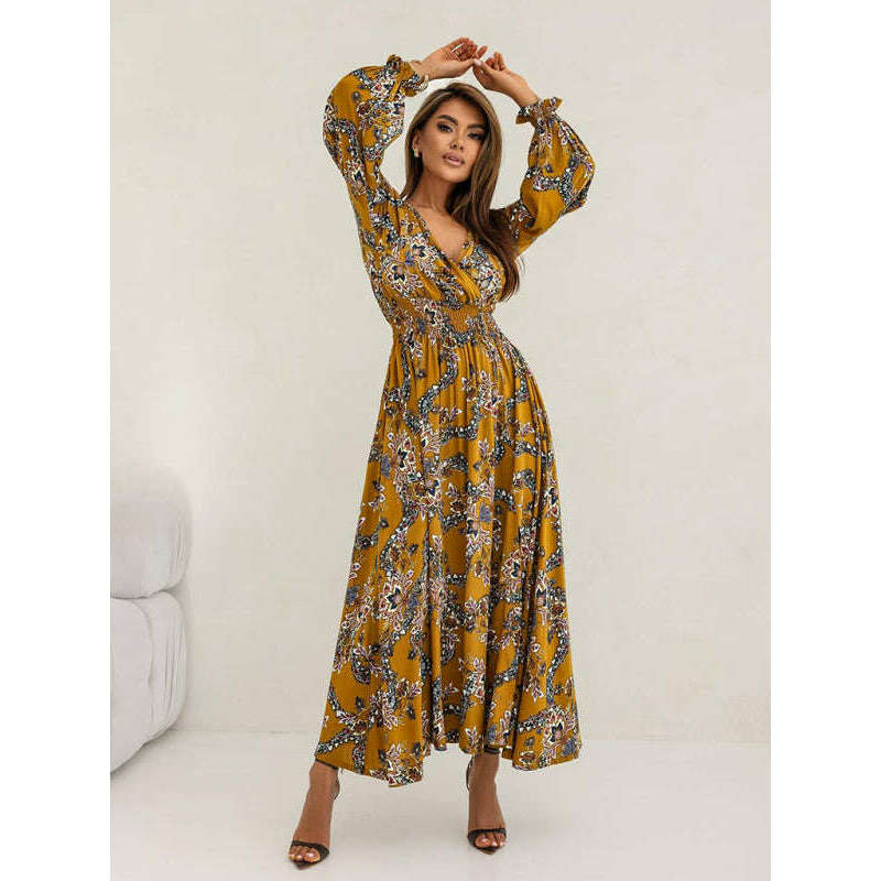 womens-v-neck-slit-long-sleeve-maxi-dresssmiling-maria---everything-for-women-34669553