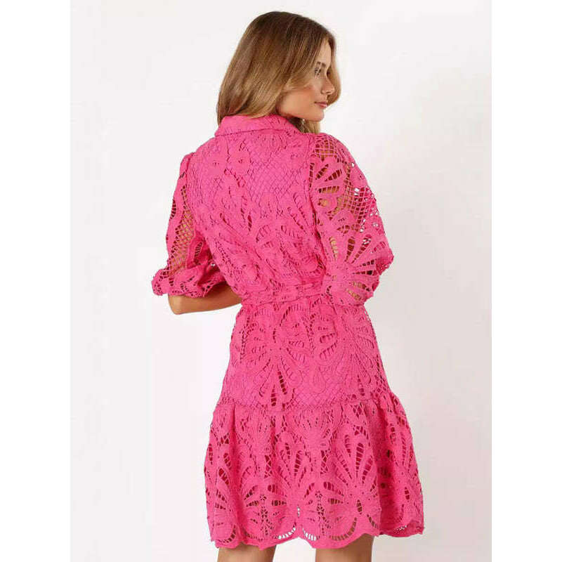 lace-floral-button-up-midi-shirt-dress-–-mid-sleeve-all-season-elegancesmiling-maria---everything-for-women-34647106