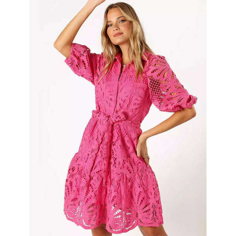 lace-floral-button-up-midi-shirt-dress-–-mid-sleeve-all-season-elegancesmiling-maria---everything-for-women-34647107