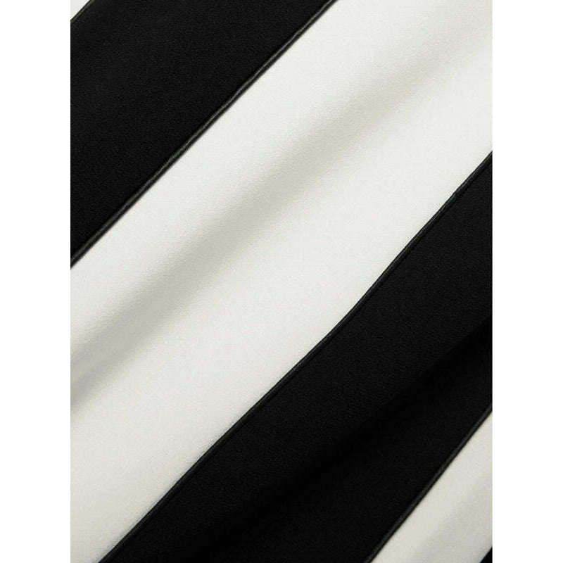 strapless-black-white-striped-party-dresssmiling-maria---everything-for-women-34679066