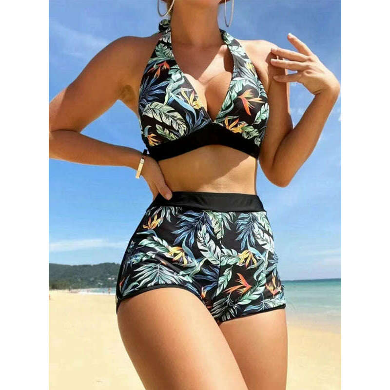 floral-spliced-high-waisted-bikini-–-halter-neck-back-tie-split-detailsmiling-maria---everything-for-women-34641694