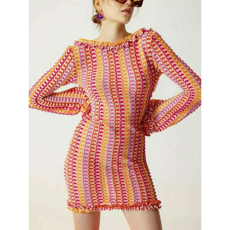 contrasting-lace-halter-back-mini-dress-–-long-sleeves-knit-finishsmiling-maria---everything-for-women-34661772