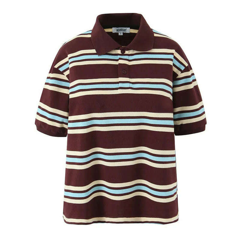 striped-polo-neck-short-sleeve-t-shirtsmiling-maria---everything-for-women-34696313