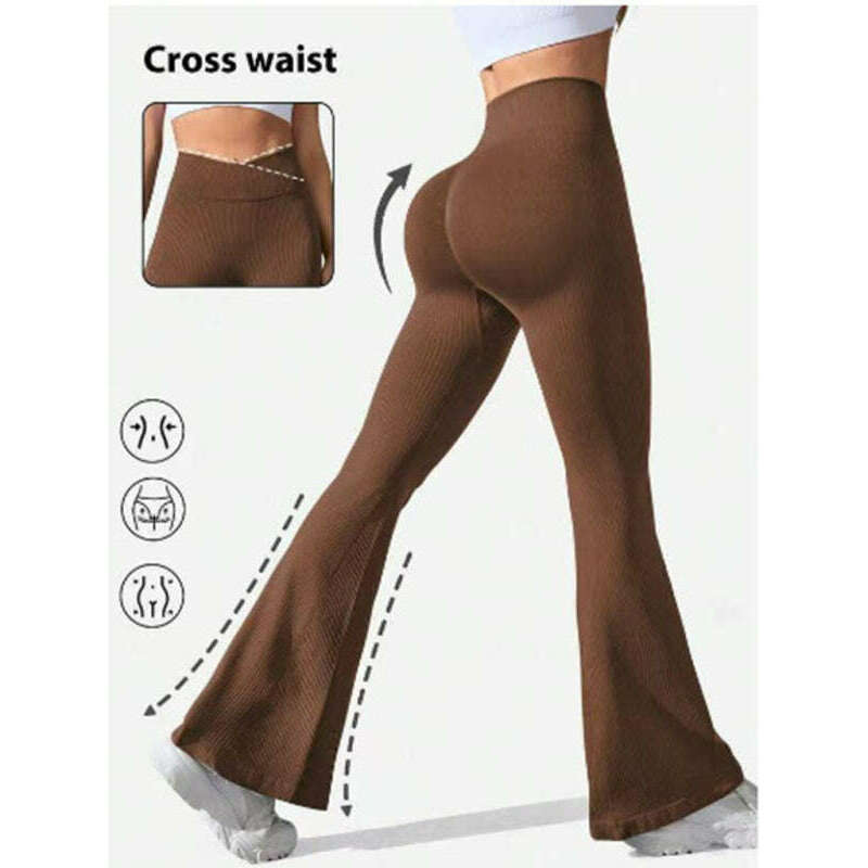 high-waist-flared-seamless-yoga-pantssmiling-maria---everything-for-women-34686088