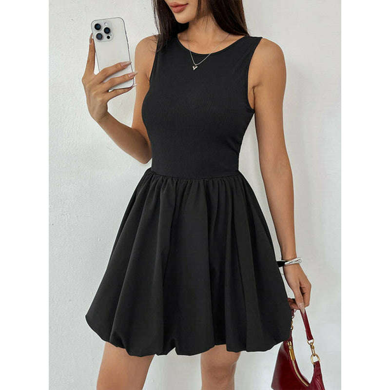 sleeveless-black-woven-miniskirt-dress-–-fitted-round-neck-casual-summer-stylesmiling-maria---everything-for-women-34647119