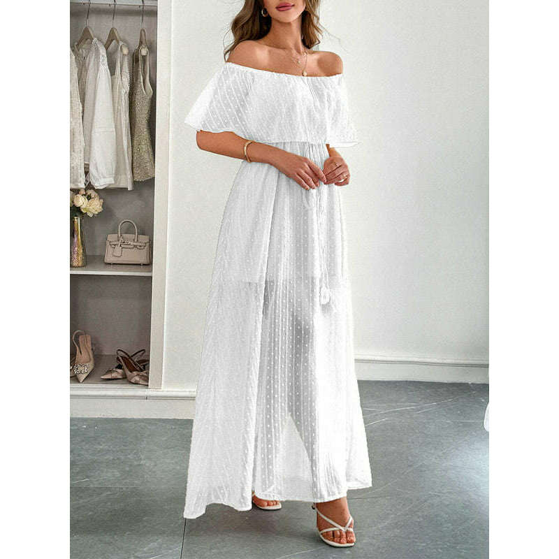 strapless-short-sleeve-long-dress-–-elegant-fit-with-waist-detailsmiling-maria---everything-for-women-34645494