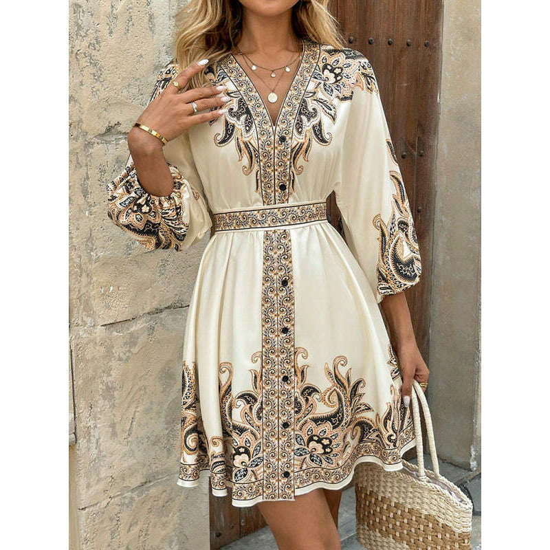 floral-v-neck-tie-waist-midi-dress-–-34-sleeves-woven-polyestersmiling-maria---everything-for-women-34645367