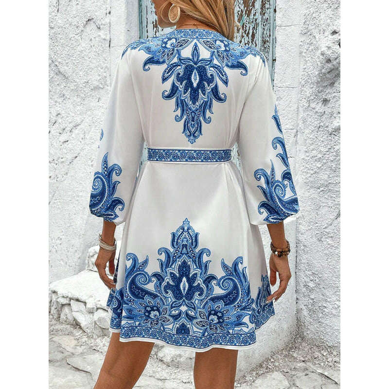 floral-v-neck-tie-waist-midi-dress-–-34-sleeves-woven-polyestersmiling-maria---everything-for-women-34645370