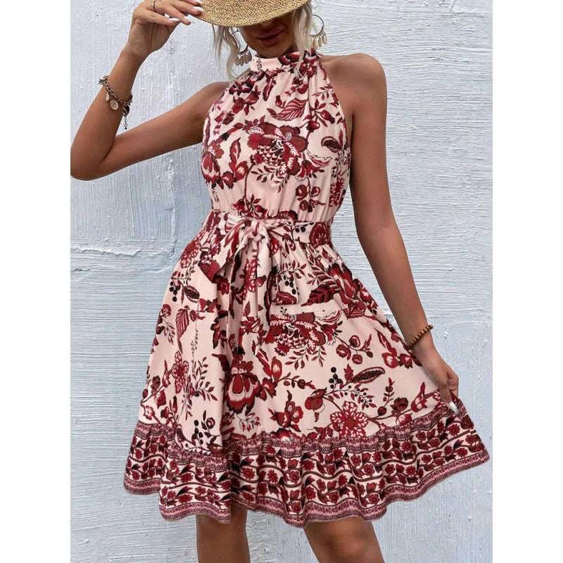 floral-halter-neck-waist-dress---vacation-stylesmiling-maria---everything-for-women-34669581
