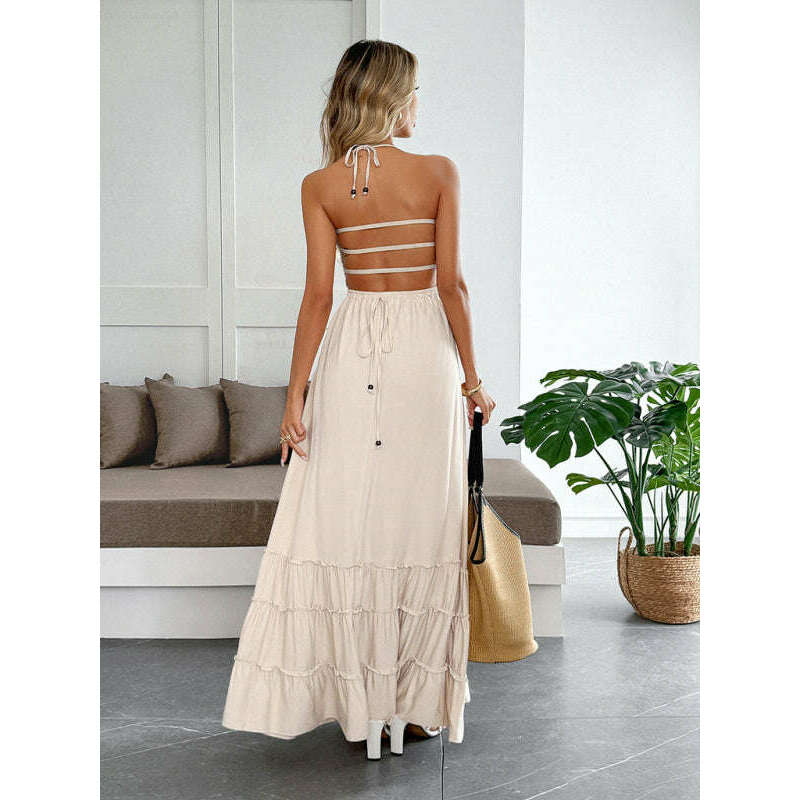 halter-neck-ruffle-tiered-maxi-dresssmiling-maria---everything-for-women-34669418