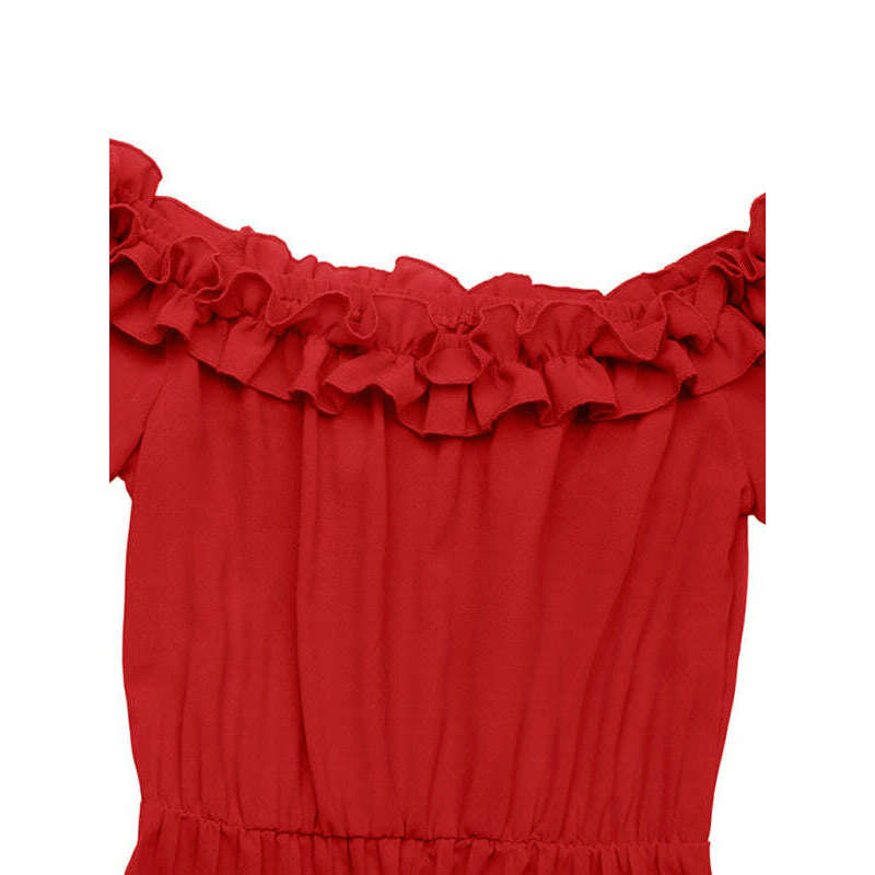 elegant-one-shoulder-long-sleeve-dress-–-solid-red-sweet-style-for-partyessmiling-maria---everything-for-women-34644698