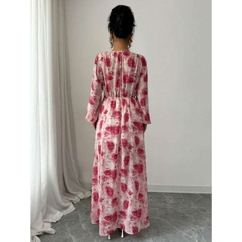 floral-long-sleeve-vacation-dresssmiling-maria---everything-for-women-34670092