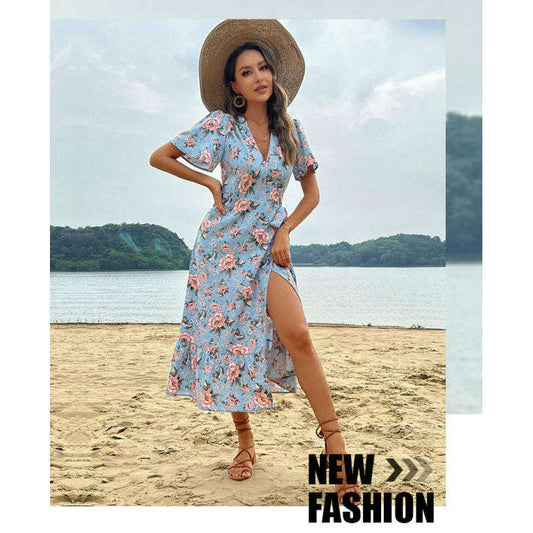 floral-woven-vacation-dress-–-backless-short-sleeve-maxi-for-travel-partyessmiling-maria---everything-for-women-34661690